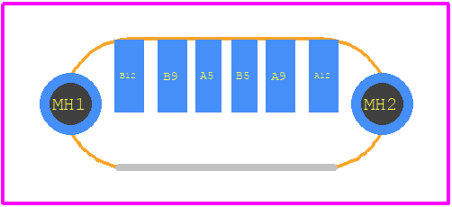 2480803-1 - TE Connectivity PCB footprint - Other - Other - 2480803-1