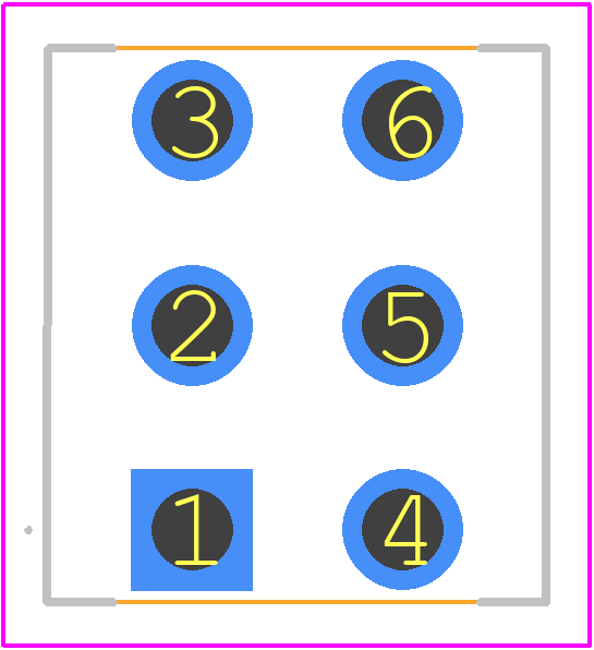 A203SYCB04 - TE Connectivity PCB footprint - Other - Other - A203SYCB04-4