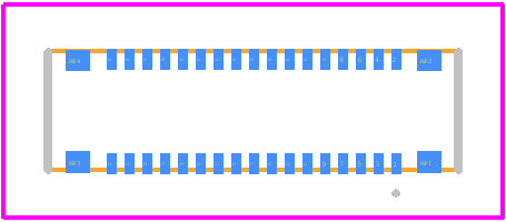 3-2396001-4 - TE Connectivity PCB footprint - Other - Other - 3-2396001-4-2