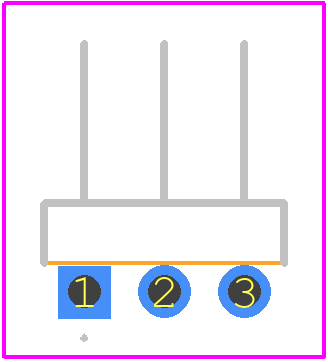 2MM-HB-S03-HT-02-H-TB - TE Connectivity PCB footprint - Other - Other - 2MM-HB-S03-HT-02-H-TB