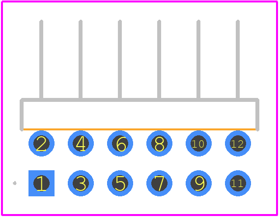 2MM-HB-D06-HT-02-H-TB - TE Connectivity PCB footprint - Other - Other - 2MM-HB-D06-HT-02-H-TB