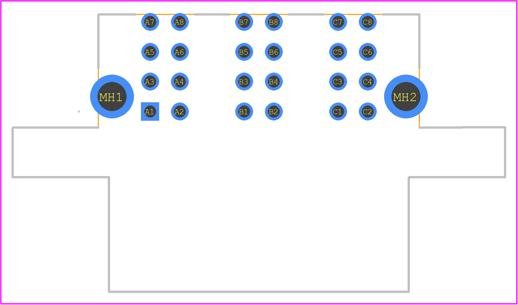 1-2332664-3 - TE Connectivity PCB footprint - Other - Other - 1-2332664-3-3