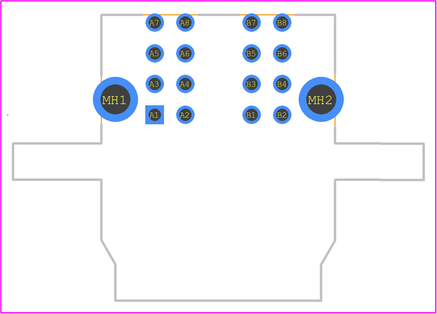 1-2332664-0 - TE Connectivity PCB footprint - Other - Other - 1-2332664-0-3
