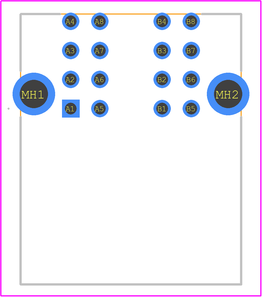 2332664-2 - TE Connectivity PCB footprint - Other - Other - 2332664-2