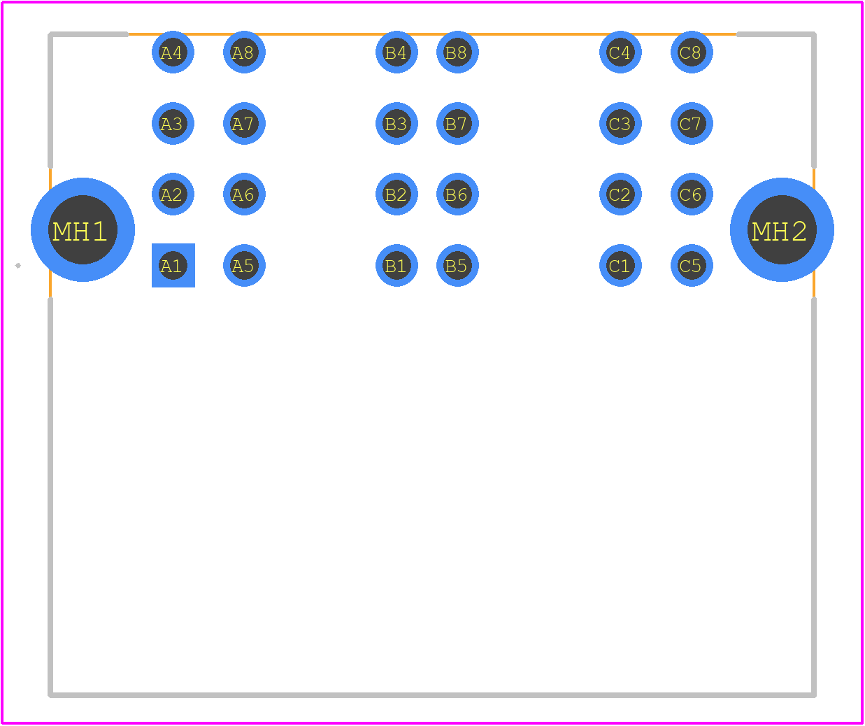 2332664-7 - TE Connectivity PCB footprint - Other - Other - 2332664-7