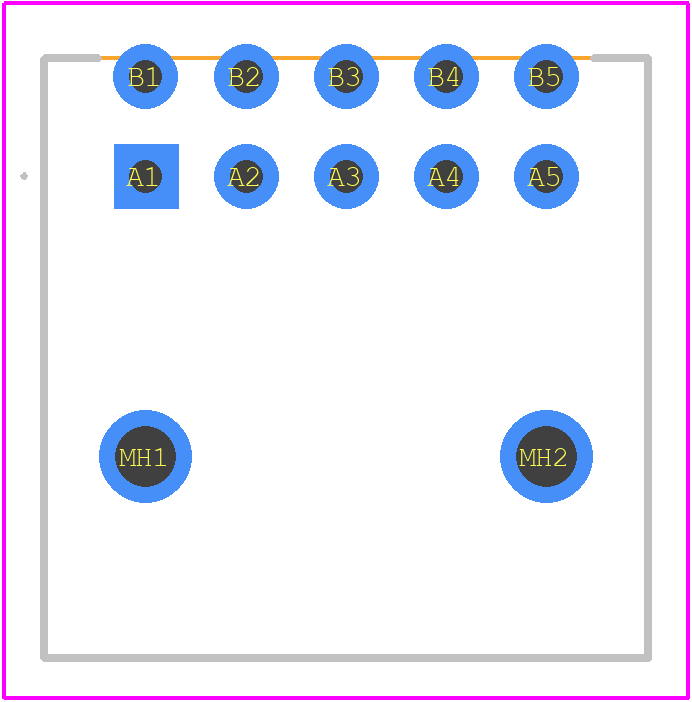 1-1827876-5 - TE Connectivity PCB footprint - Other - Other - 1-1827876-5-2