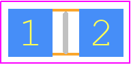 TLR2B10DR007FTDG - TE Connectivity PCB footprint - Resistor Chip - Resistor Chip - TLR2B_2022