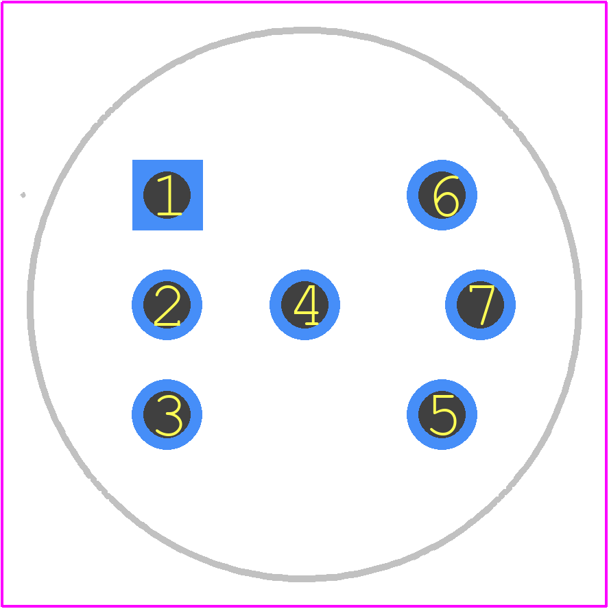 IR12EM - Amphenol PCB footprint - Other - Other - IR12EM-3