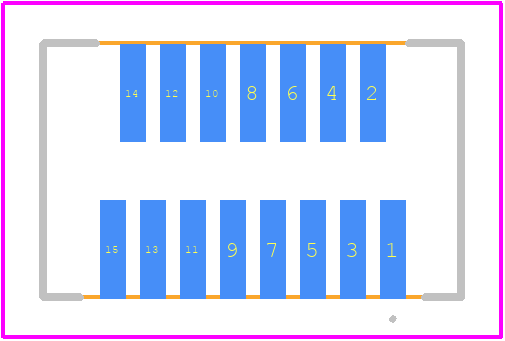 BKT-115-03-L-V-S - SAMTEC PCB footprint - Other - Other - BKT-115-03-L-V-S-3