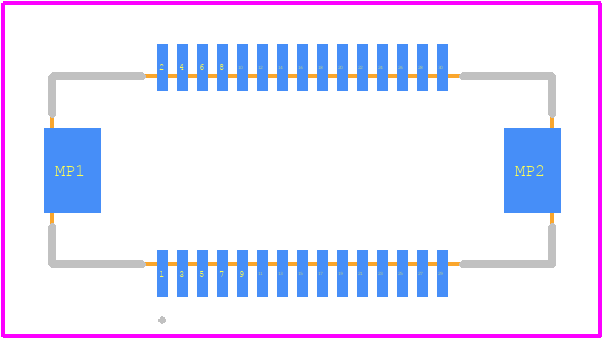 DF17B(2.0)-30DP-0.5V(57) - Hirose PCB footprint - Other - Other - DF17B(2.0)-30DP-0.5V(57)-2
