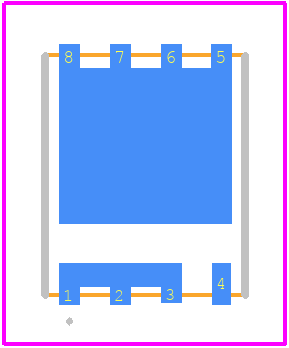 BSC033N08NS5SCATMA1 - Infineon PCB footprint - Other - Other - PG-WSON-8-2 | SuperSO8 5x6 DSC