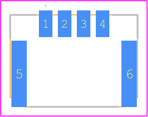 DF51K-4P-2H(805) - Hirose PCB footprint - Other - Other - DF51K-4P-2H(805)-2