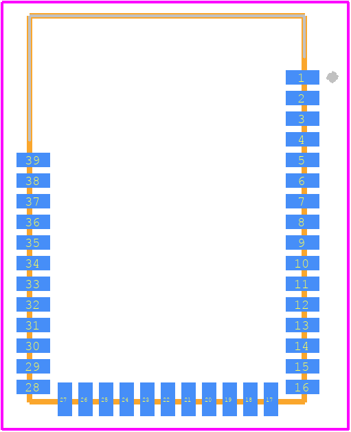 453-00005C - Laird Connectivity PCB footprint - Other - Other - 453-00005C-1