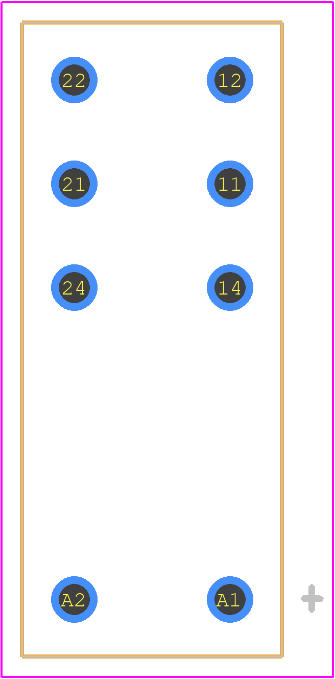 RP78602 - TE Connectivity PCB footprint - Other - Other - RP78602-3