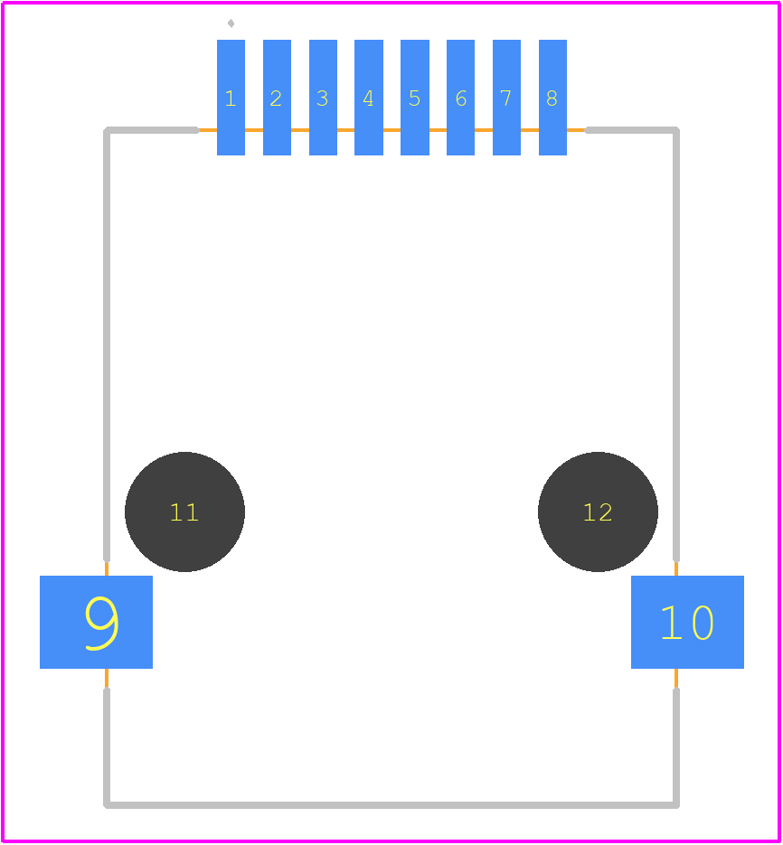 133611-E - TE Connectivity PCB footprint - Other - Other - 133611-E-2