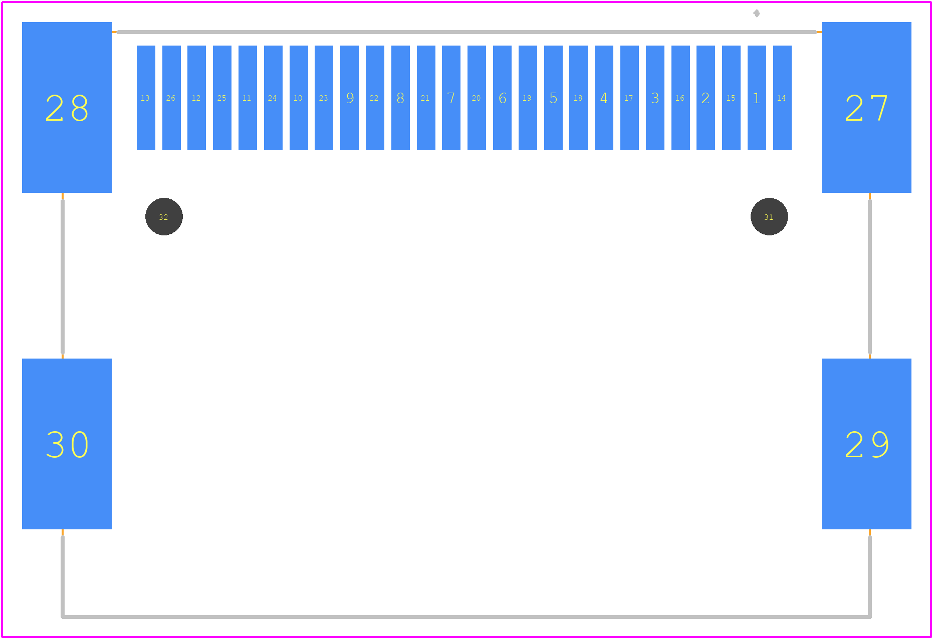 1456549-1 - TE Connectivity PCB footprint - Other - Other - 1456549-1-2