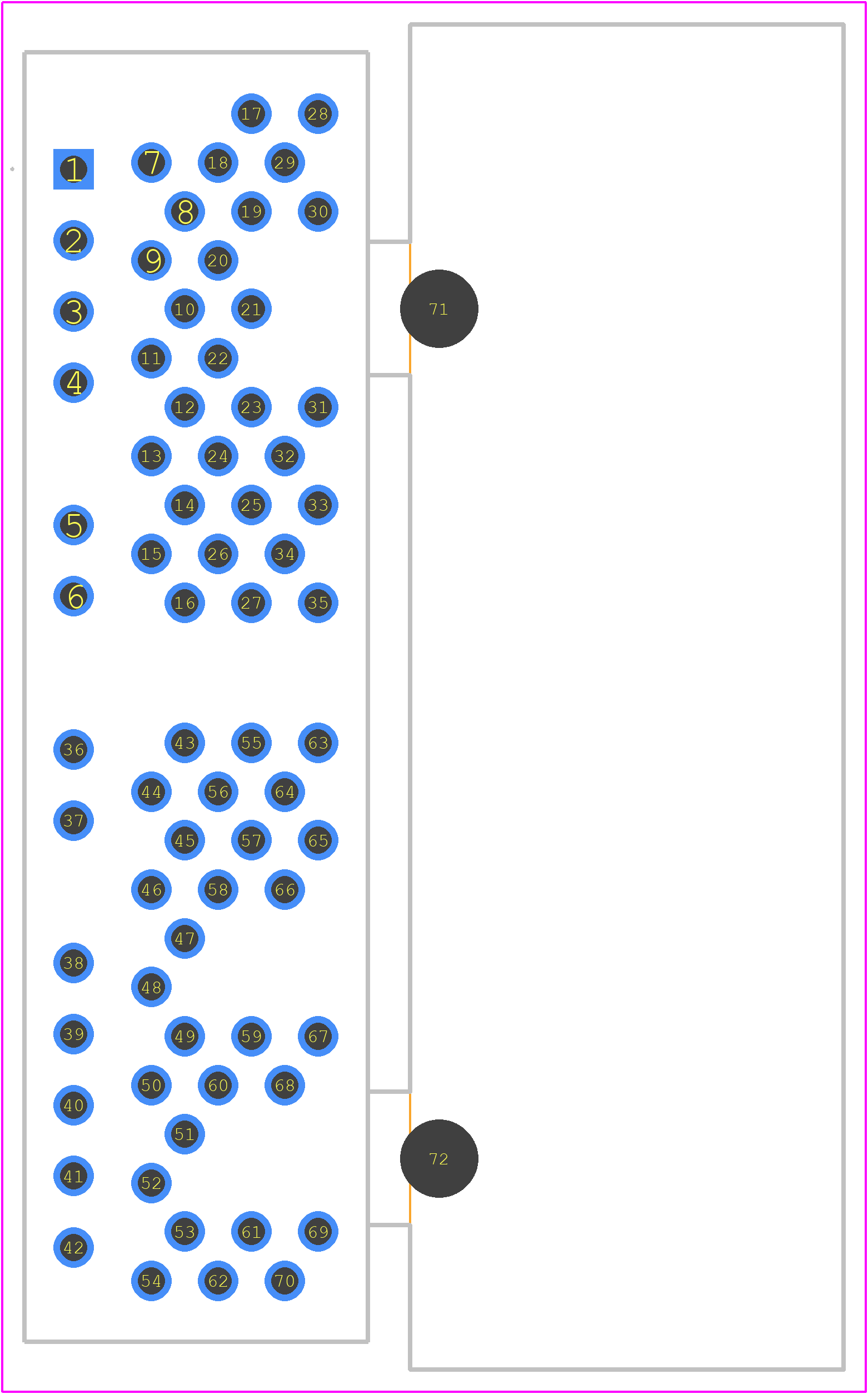1473193-7 - TE Connectivity PCB footprint - Other - Other - 1473193-7-3
