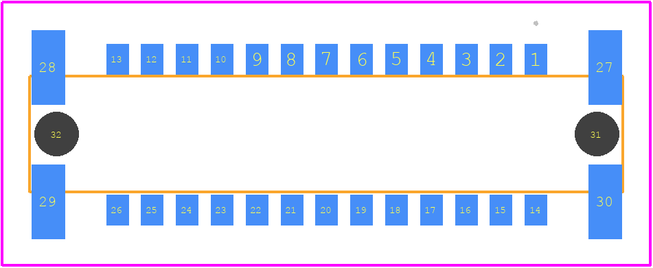154718-E - TE Connectivity PCB footprint - Other - Other - 154718-E-2