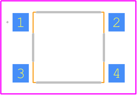 1571626-4 - TE Connectivity PCB footprint - Other - Other - 6.2mm x 6.2mm x 2.5mm