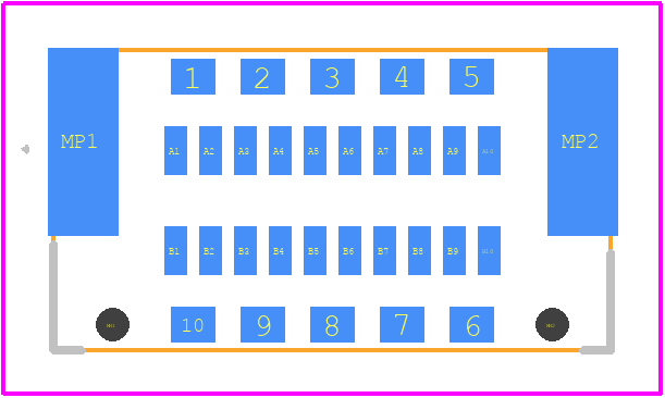 1053614 - Phoenix Contact PCB footprint - Other - Other - 1053614-3