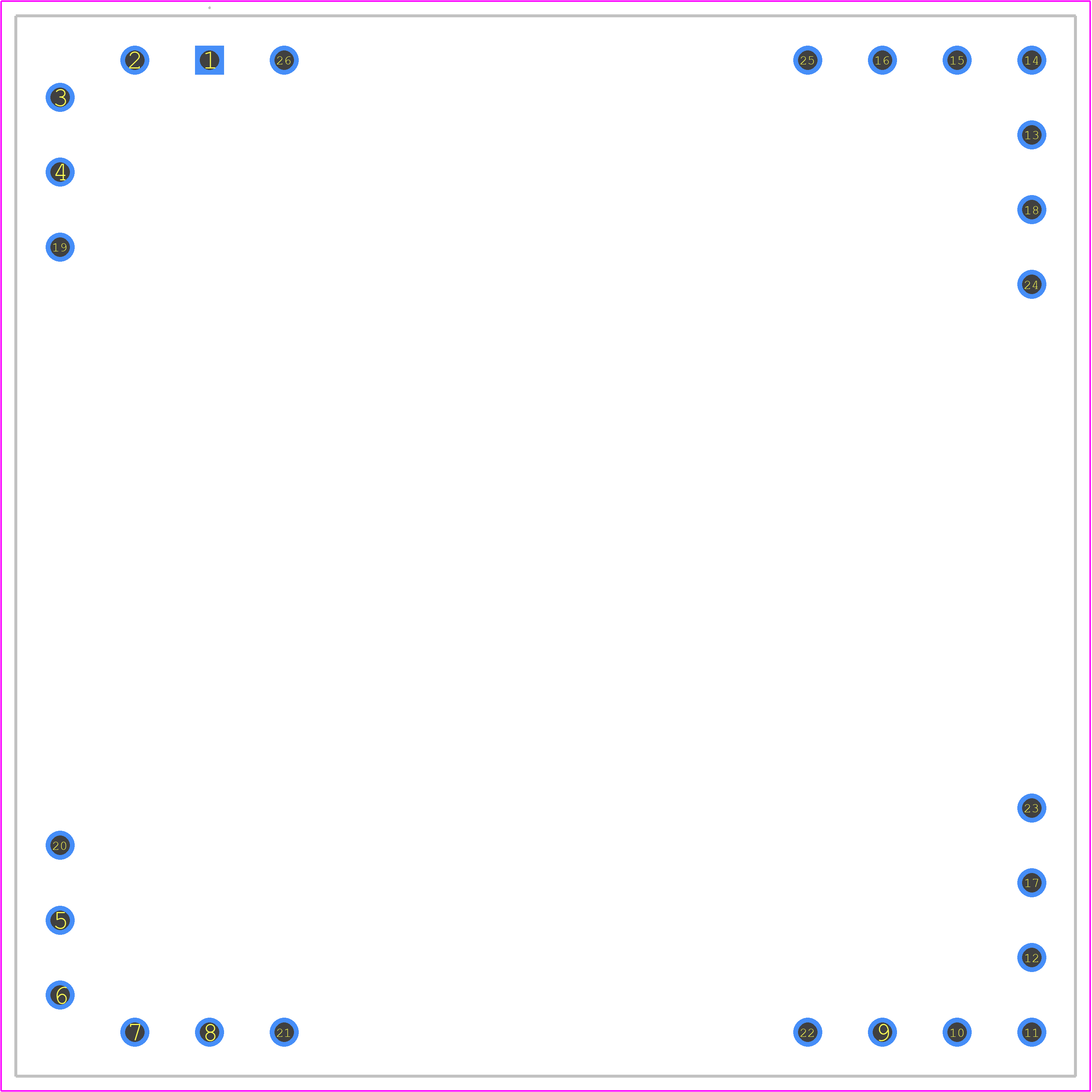 70070K - talema PCB footprint - Other - Other - 70070K-4