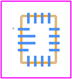 MP4431GL-Z - Monolithic Power Systems (MPS) PCB footprint - Other - Other - QFN-16 (3mmx4mm)