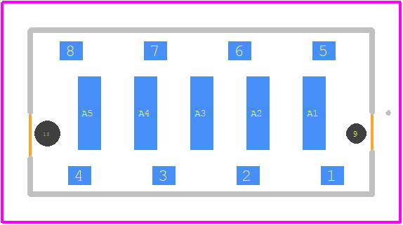 214357-E - TE Connectivity PCB footprint - Other - Other - 214357-E-2
