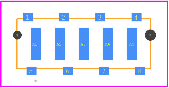 214547-E - TE Connectivity PCB footprint - Other - Other - 214547-E-5