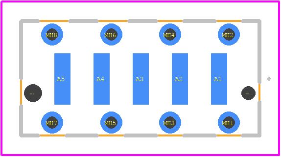 214917-E - TE Connectivity PCB footprint - Other - Other - 214917-E-1