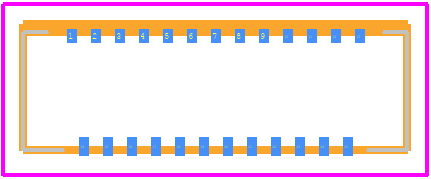 AYF332565 - Panasonic PCB footprint - Other - Other - AYF332565-2