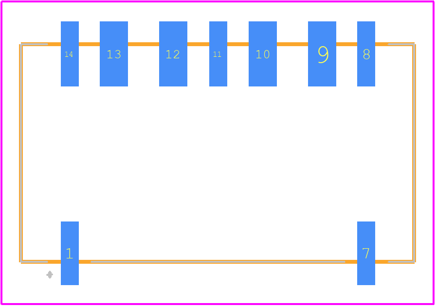 ARE10A24 - Panasonic PCB footprint - Other - Other - ARE10A24-1