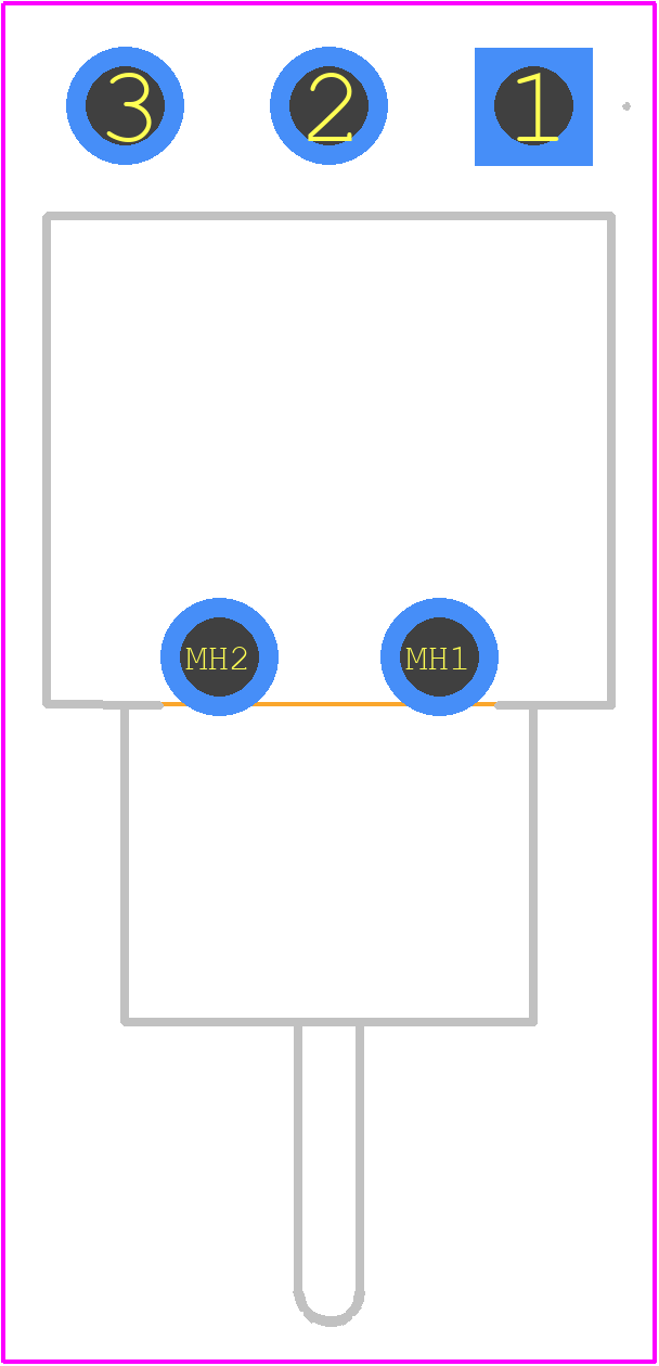 M2012LL2G30 - NKK Switches PCB footprint - Other - Other - M2012LL2G30