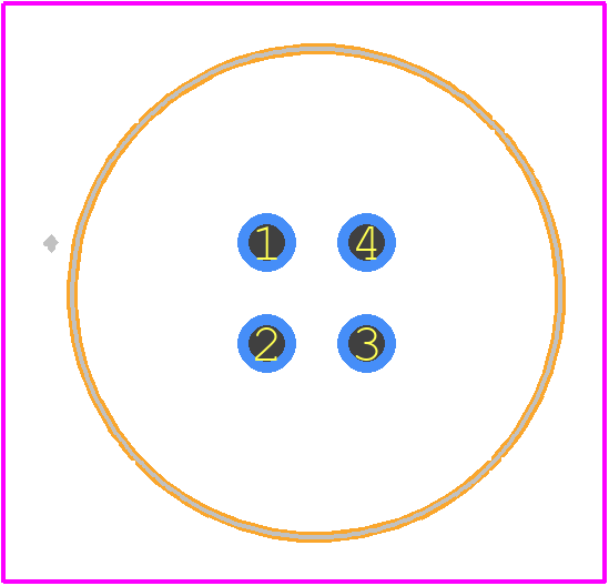 HR10A-7R-4PB(73) - Hirose PCB footprint - Other - Other - HR10A-7R-4PB(73)-1