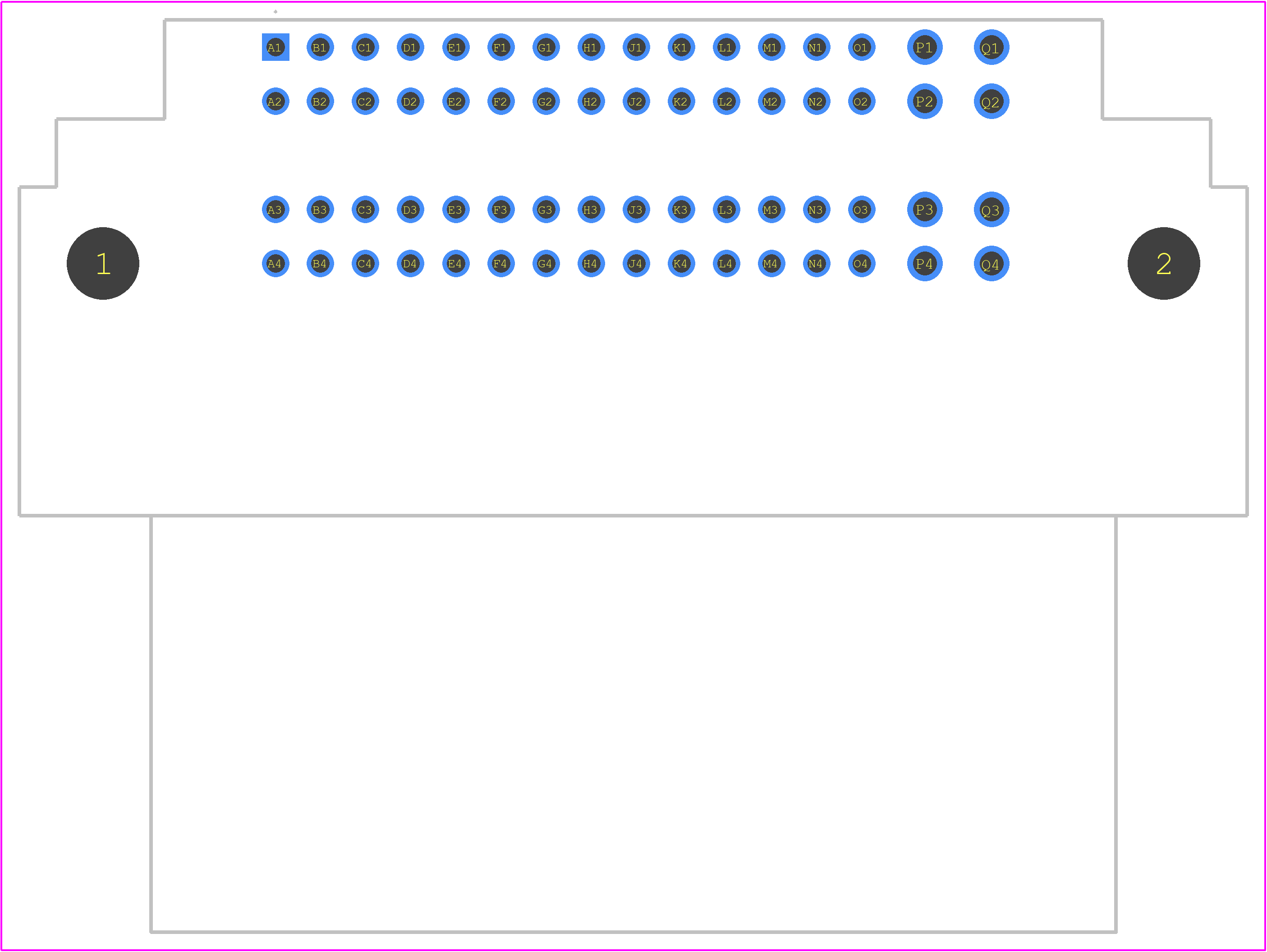 2209129-1 - TE Connectivity PCB footprint - Other - Other - 2209129-1-1