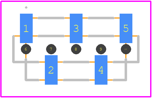 2MM-R-S05-VS-00-F-TRP - TE Connectivity PCB footprint - Other - Other - 2MM-R-S05-VS-00-F-TRP-1