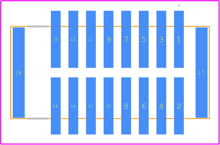 2317531-1 - TE Connectivity PCB footprint - Other - Other - 2317531-1-3