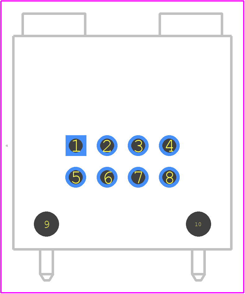 2320179-2 - TE Connectivity PCB footprint - Other - Other - 2320179-2-1