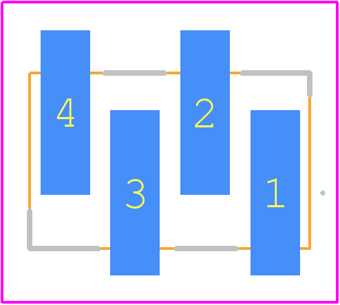 2331450-4 - TE Connectivity PCB footprint - Other - Other - 2331450-4-2