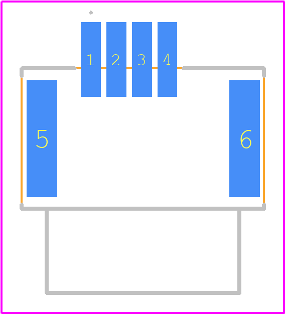 2339204-4 - TE Connectivity PCB footprint - Other - Other - 2339204-4-2