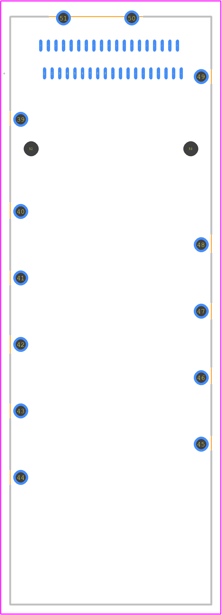 2385800-1 - TE Connectivity PCB footprint - Other - Other - 2385800-1-4