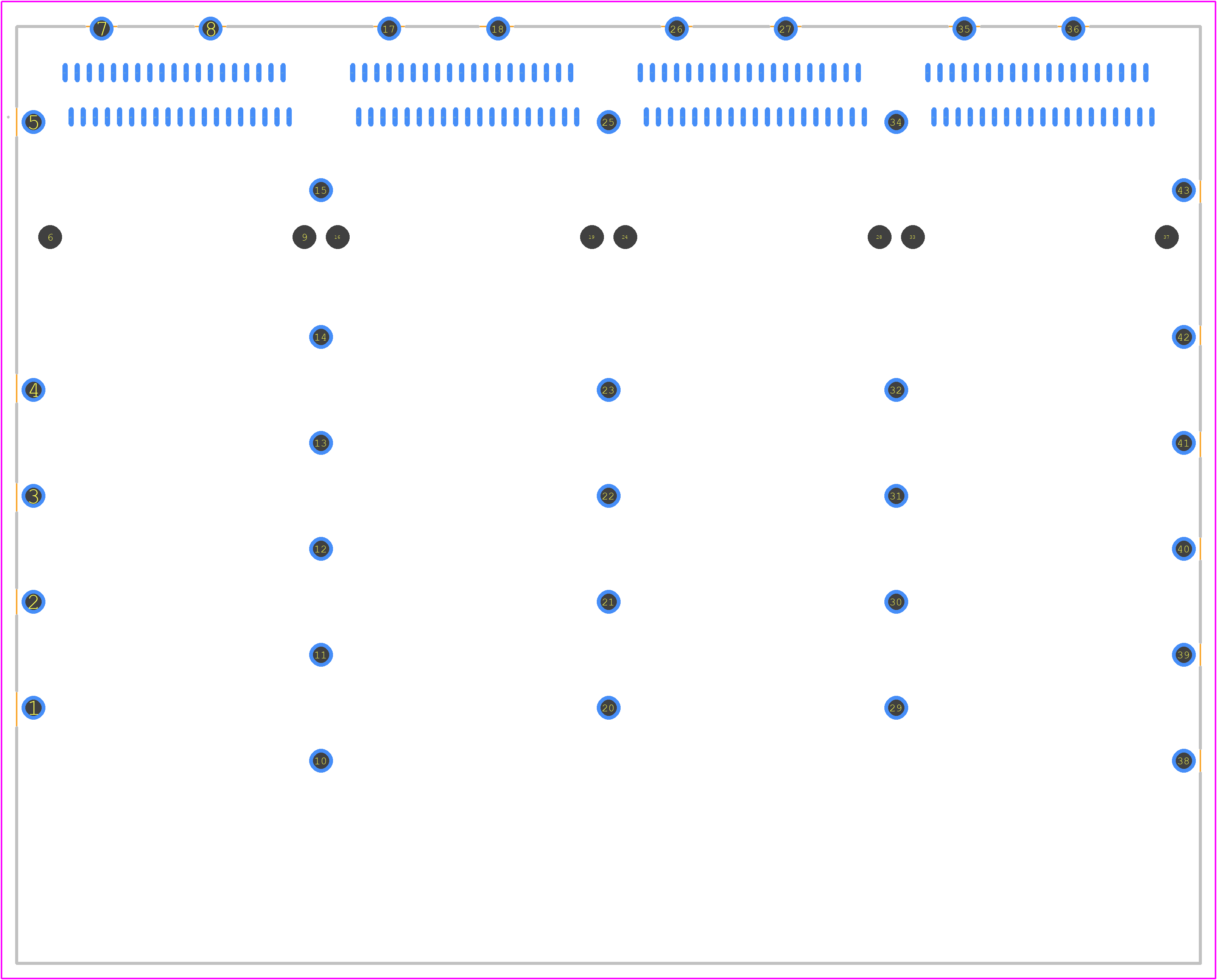 2386164-1 - TE Connectivity PCB footprint - Other - Other - 2386164-1-3