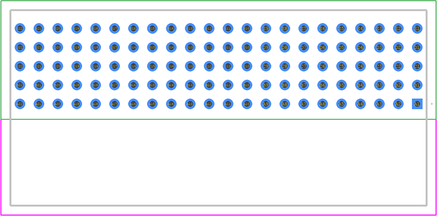 2392846-1 - TE Connectivity PCB footprint - Other - Other - 2392846-1-3