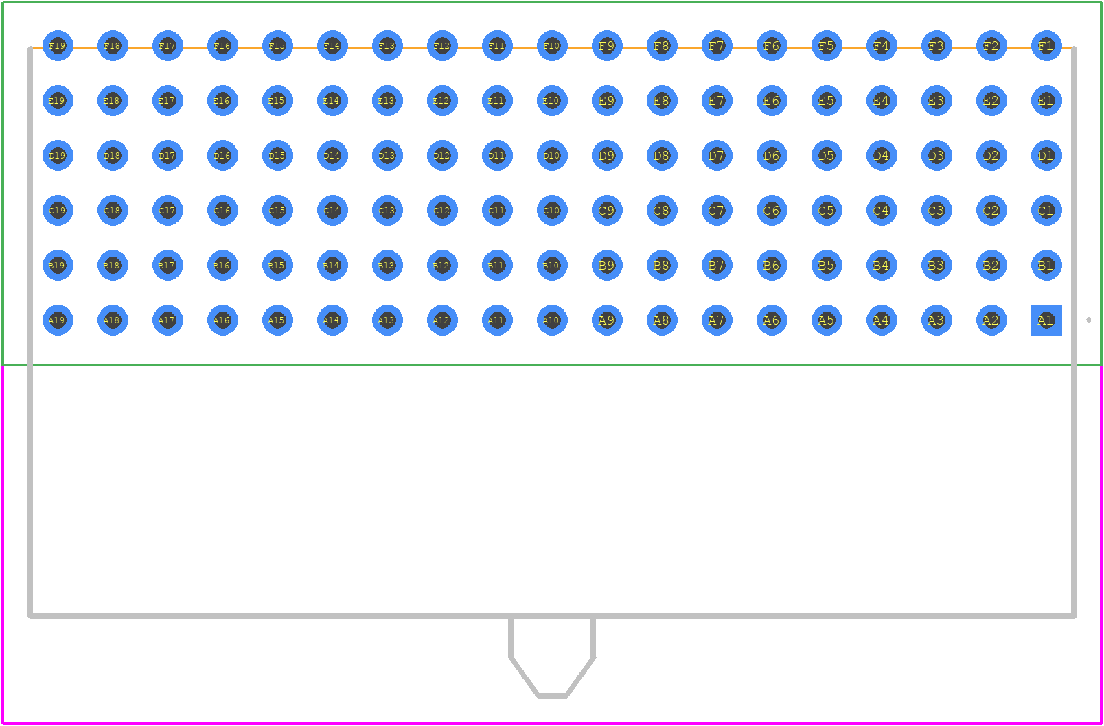 2392921-1 - TE Connectivity PCB footprint - Other - Other - 2392921-1-2