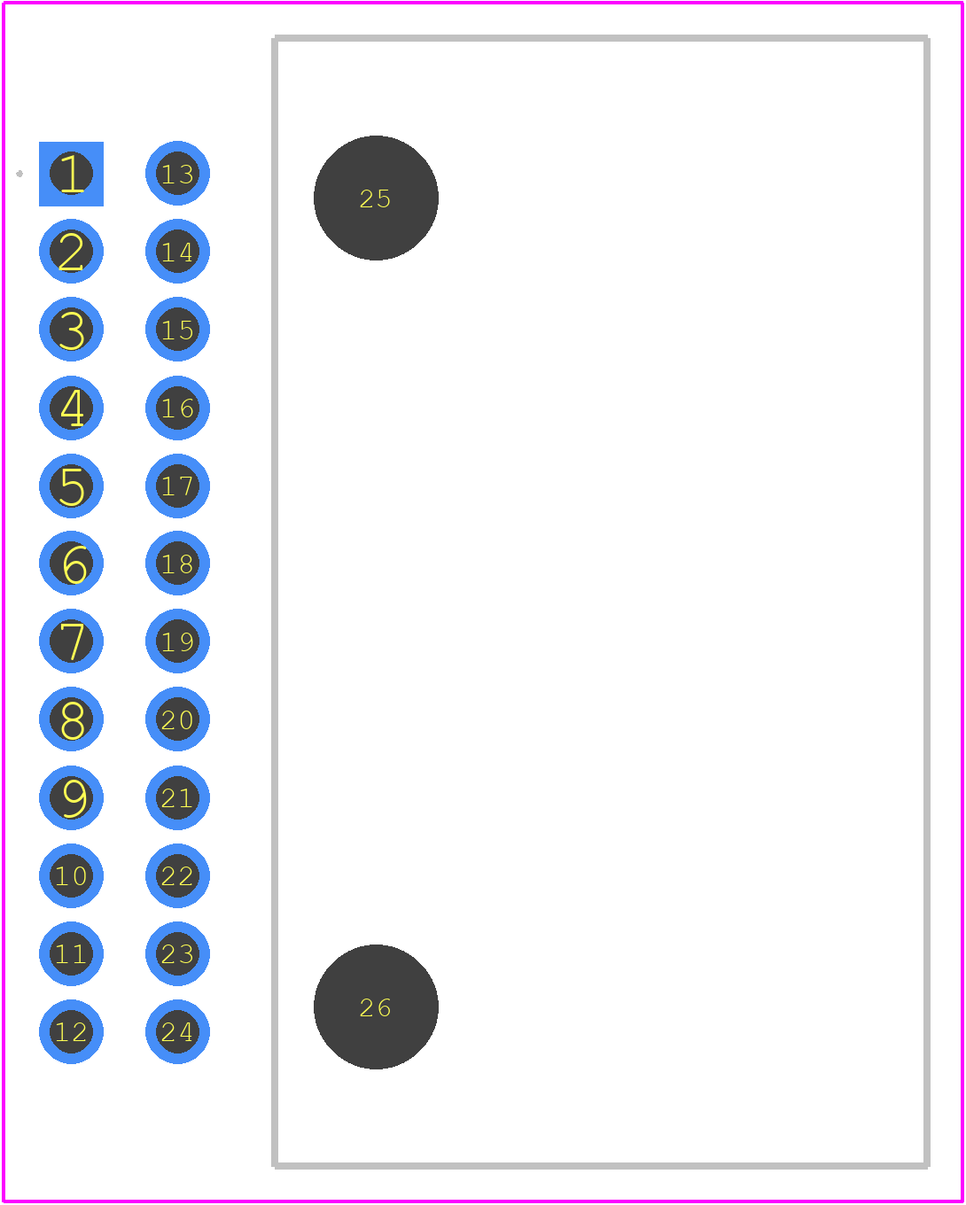 3-1318853-3 - TE Connectivity PCB footprint - Other - Other - 3-1318853-3-2