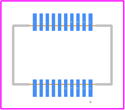 AXK5F20347YG - Panasonic PCB footprint - Other - Other - AXK5F20347YG-4