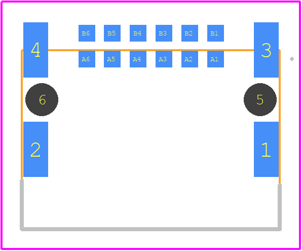 354949-E - TE Connectivity PCB footprint - Other - Other - 354949-E-2