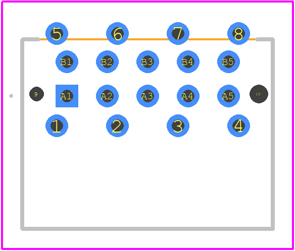 394570-E - TE Connectivity PCB footprint - Other - Other - 394570-E-2