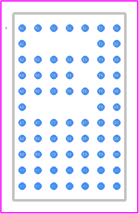 LTM4649EY#PBF - Analog Devices PCB footprint - Other - Other - CHIP SCALE BGA_2023