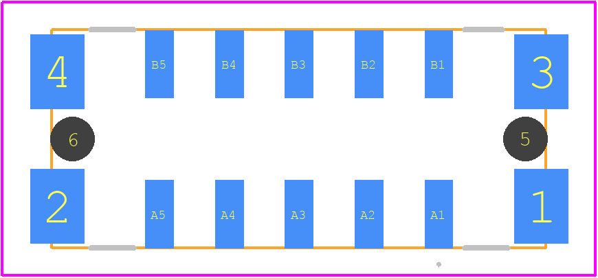 474006-E - TE Connectivity PCB footprint - Other - Other - 474006-E-1