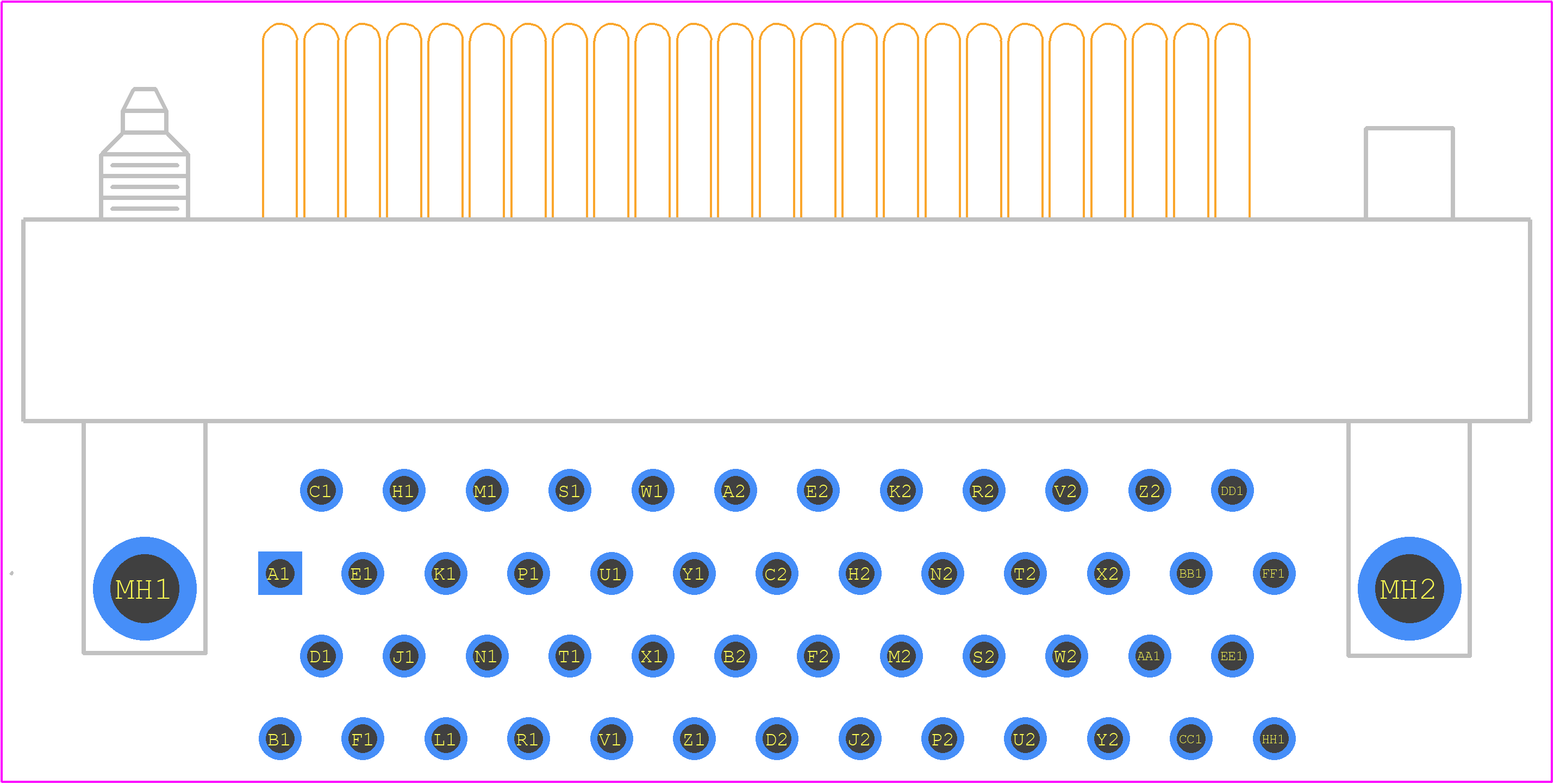 GAPL50M0T0LB/AA - Positronic PCB footprint - Other - Other - GAPL50M0T0LB/AA-2